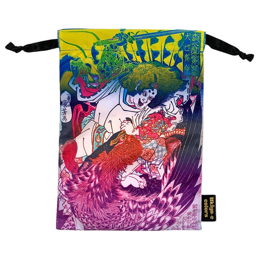 ART-PRINT-JAPAN-UKIYO-E-COLORS-UTAGAWA-KUNIYOSHI-DRAWSTRING-BAG