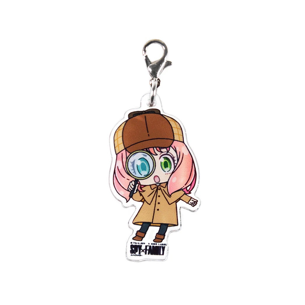 B-SIDE LABEL: ACRYLIC CHARM - SPY X FAMILY (DETECTIVE ANYA)