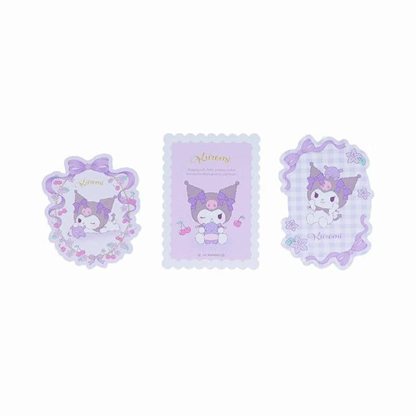 BANDAI NAMCO: MIXED STICKERS - SANRIO (KUROMI)