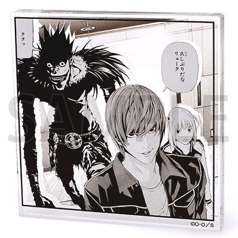 DEATH NOTE: DEATH NOTE EXHIBITION - ACRYLIC BLOCK (MISA, LIGHT AND RYUK)