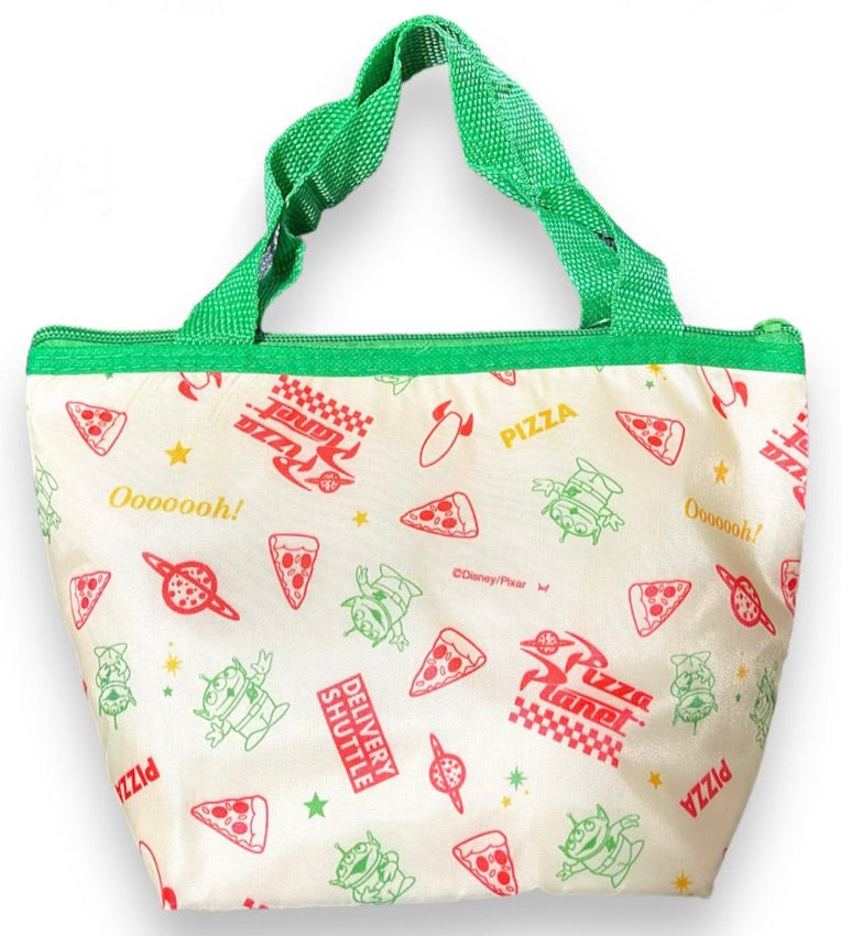 DISNEY: ALUMINUM LUNCH TOTE BAG (TOY STORY- PIZZA PLANET)
