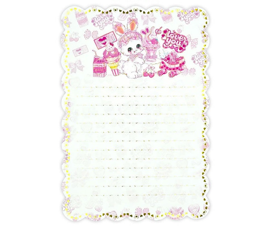 FUMIKA-AMENOMORI-LETTER-SET-PINK-BUNNY