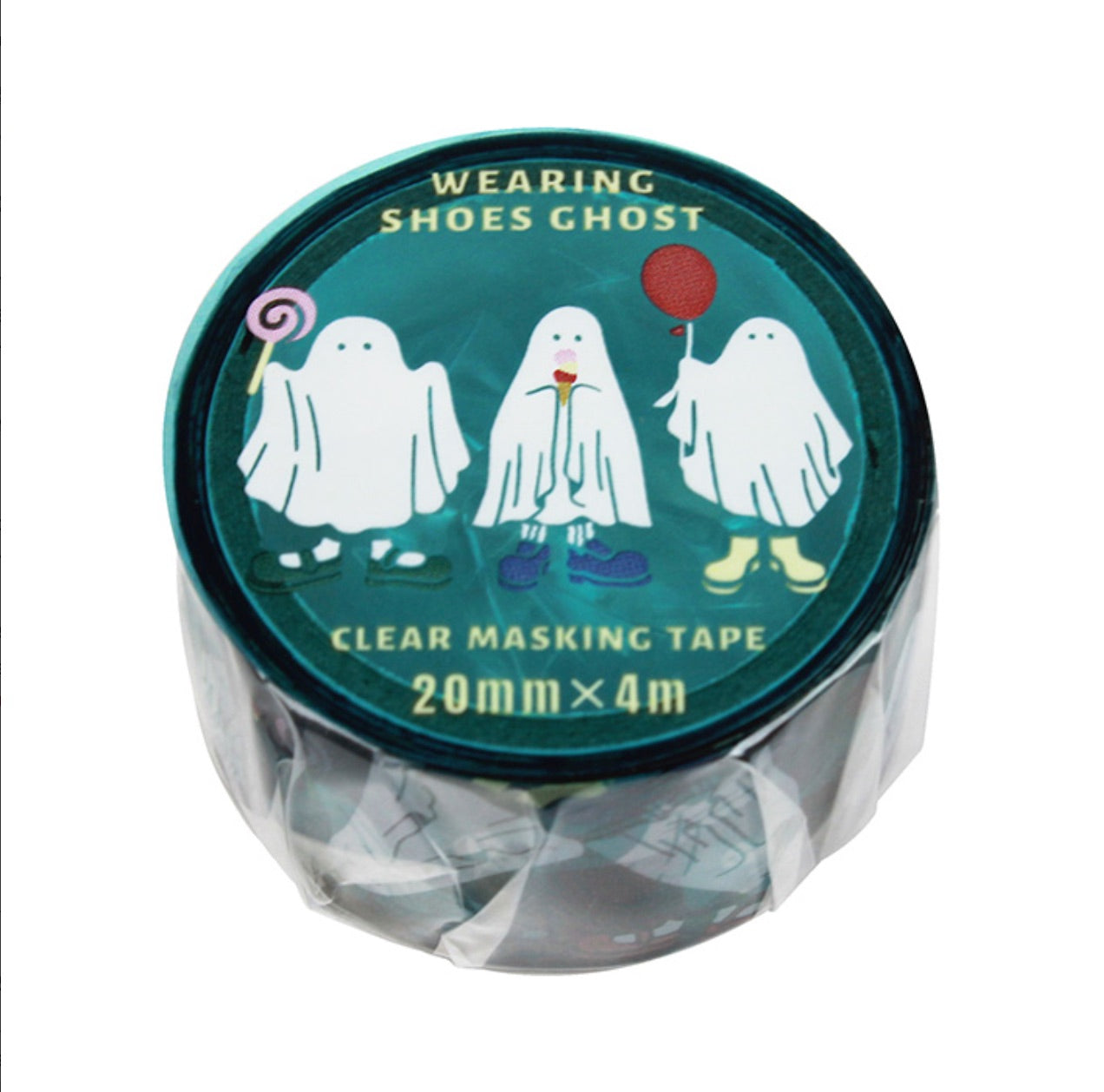 GREENFLASH: WEARING SHOES GHOST - WASHI TAPE (BLUE)