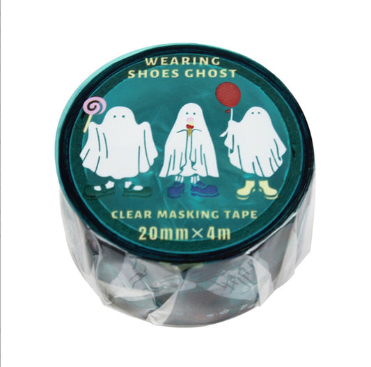 GREENFLASH: WEARING SHOES GHOST - WASHI TAPE (BLUE)