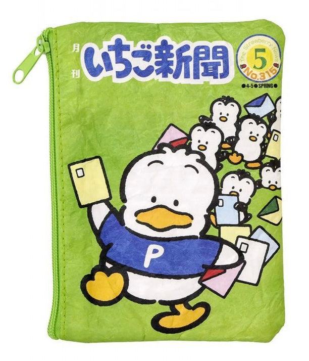 SANRIO: SANRIO X 3COINS - PAPER ZIP POUCH (PEKKLE)