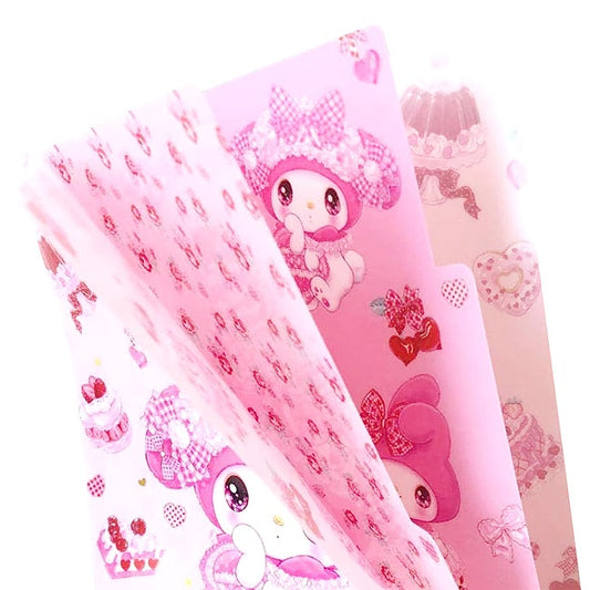 SANRIO-AMENOMORI-FUMIKA-MINI-CLEAR-FILE-MY-MELODY