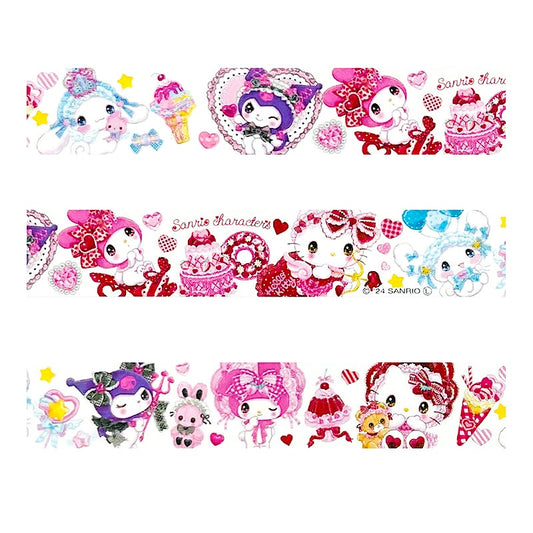 SANRIO X AMENOMORI FUMIKA: WASHI / MASKING TAPE - SANRIO CHARACTERS