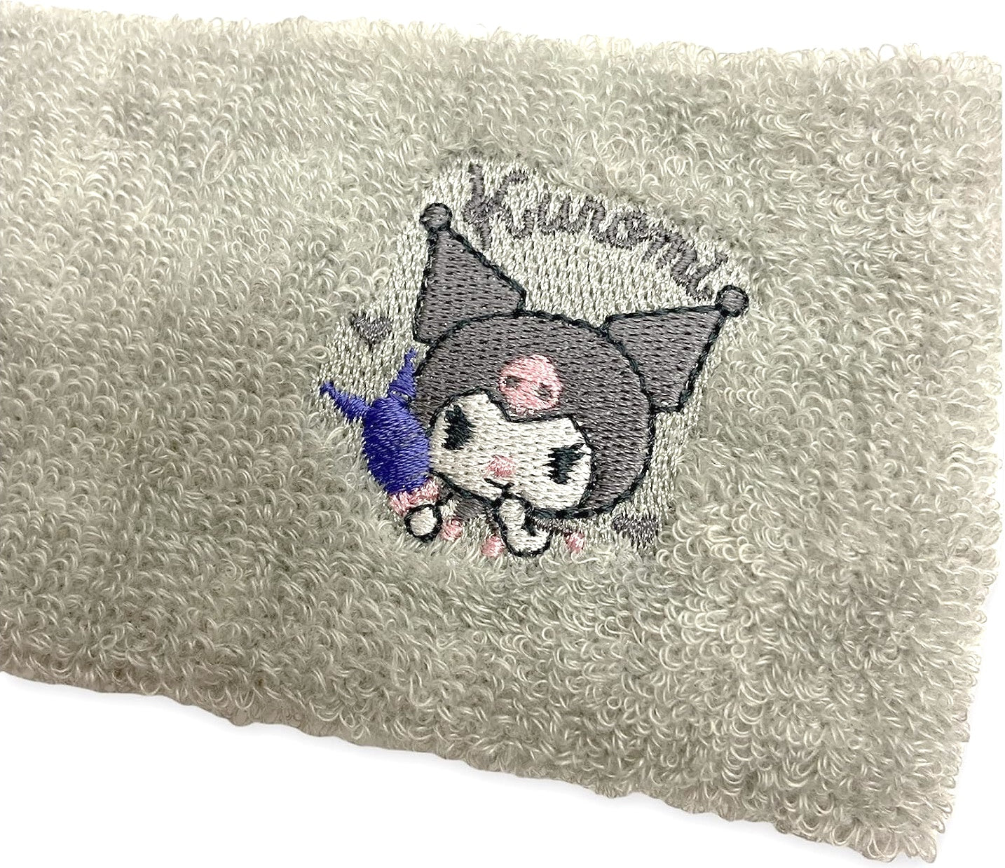 SANRIO: HEADBAND - PILE FABRIC (KUROMI)