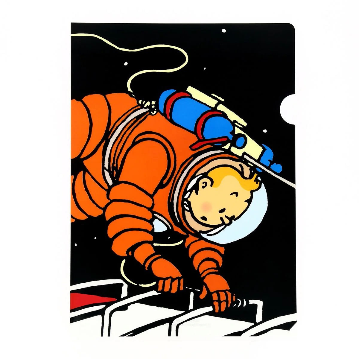 THE ADVENTURES OF TINTIN: CLEAR FILE - ASTRONAUT