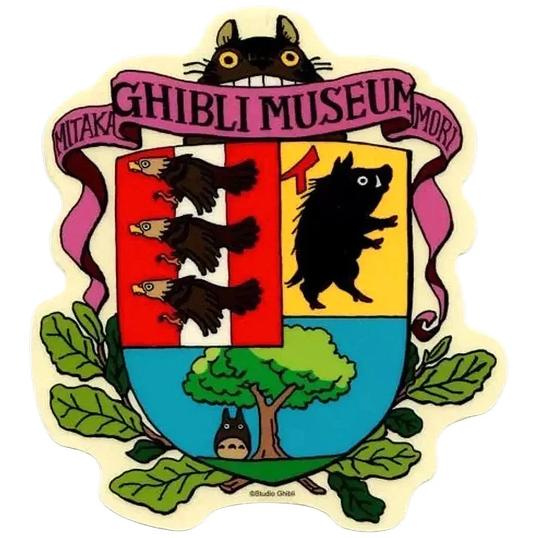 STUDIO GHIBLI MUSEUM: STICKER - FULL CREST