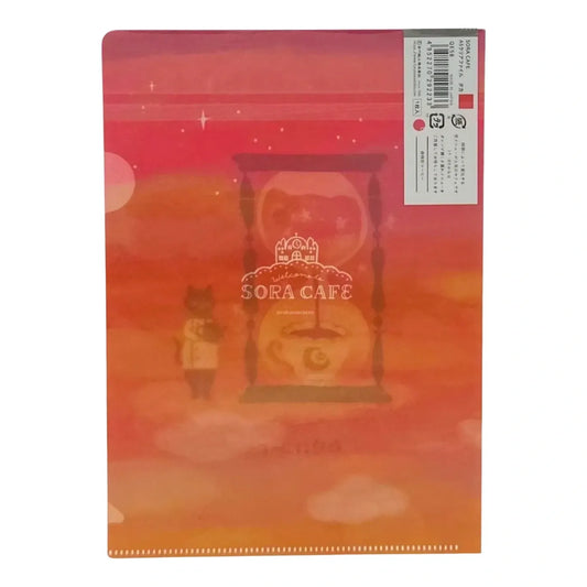 FURUKAWASHIKO-SORA-CAFE-HOURGLASS-COFFEE-MINI-CLEAR-FILE