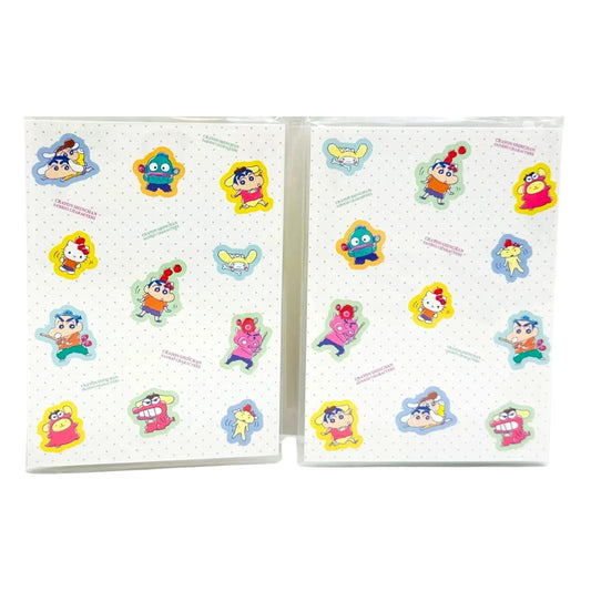 SANRIO-CRAYON-SHIN-CHAN-NOTE-SET-PINK