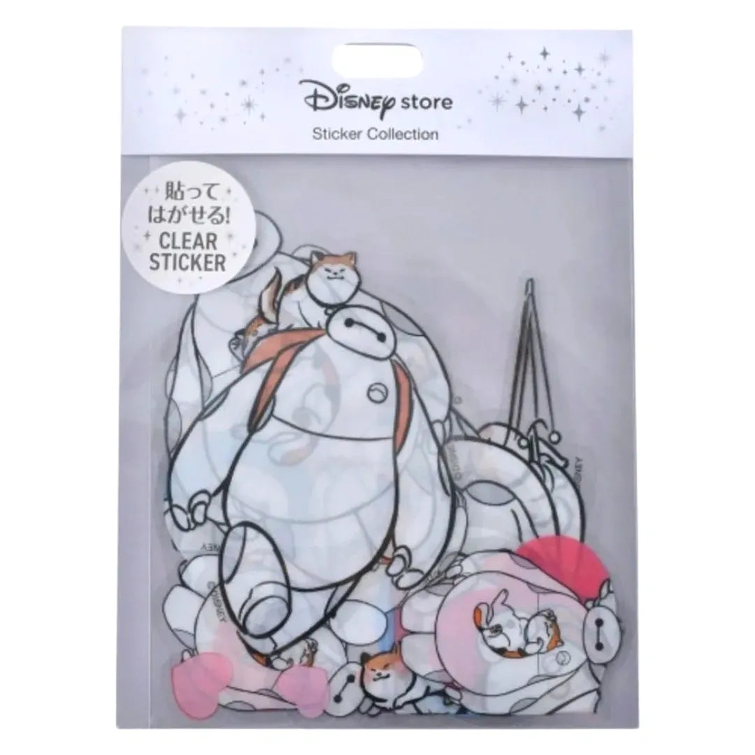 DISNEY-JAPAN-STORE-CLEAR-STICKERS-BIG-HERO-6-BAYMAX