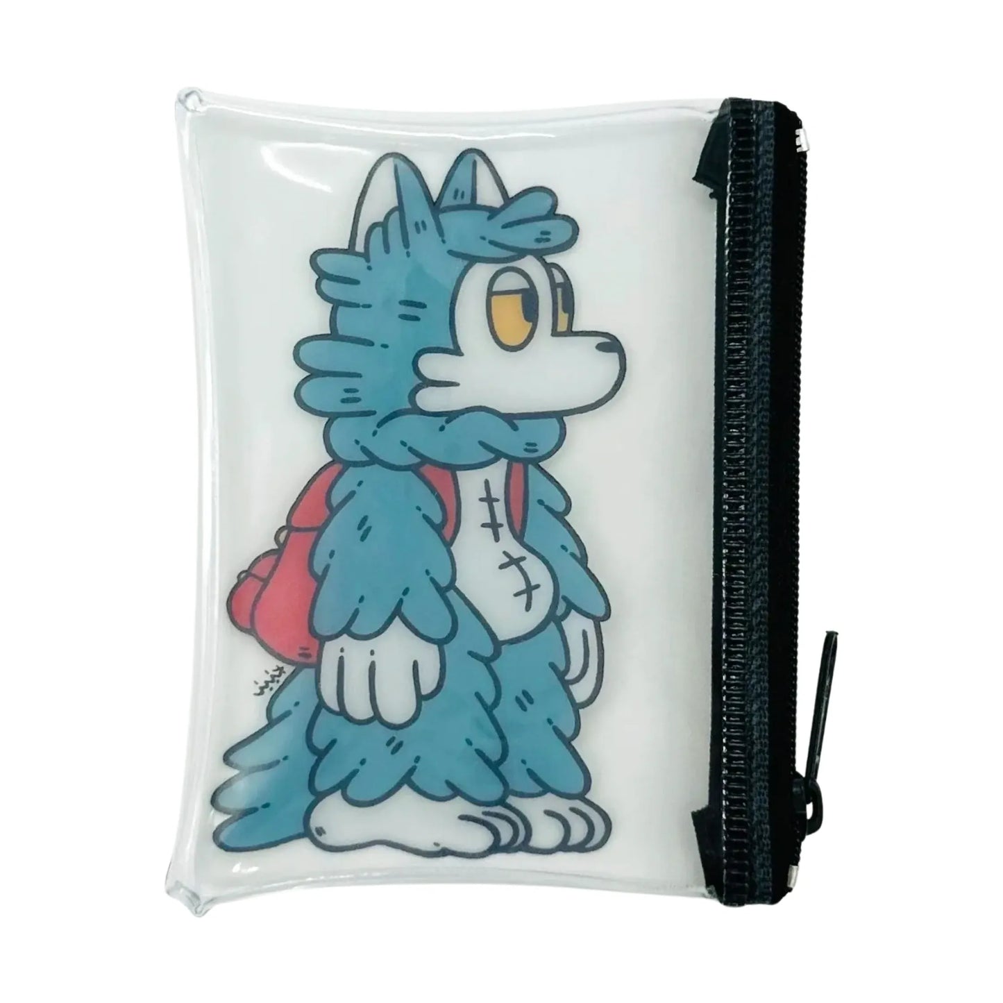 ARAI-KIRIKO-ZIP-POUCH-WOLF-KUN
