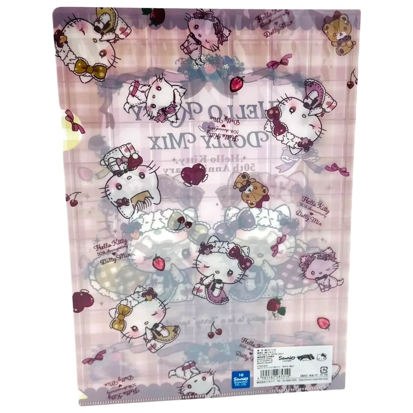 SANRIO-HELLO-KITTY-DOLLY-MIX-CLEAR-FILES