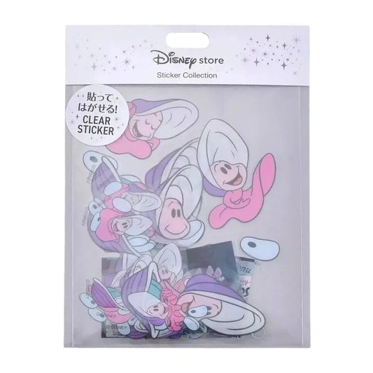 DISNEY-JAPAN-STORE-CLEAR-STICKERS-ALICE-IN-WONDERLAND-OYSTERS