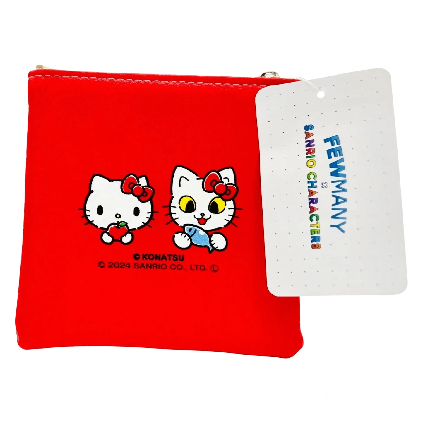 SANRIO-FEWMANY-MINI-ZIP-POUCH-KONATSUYA-HELLO-KITTY