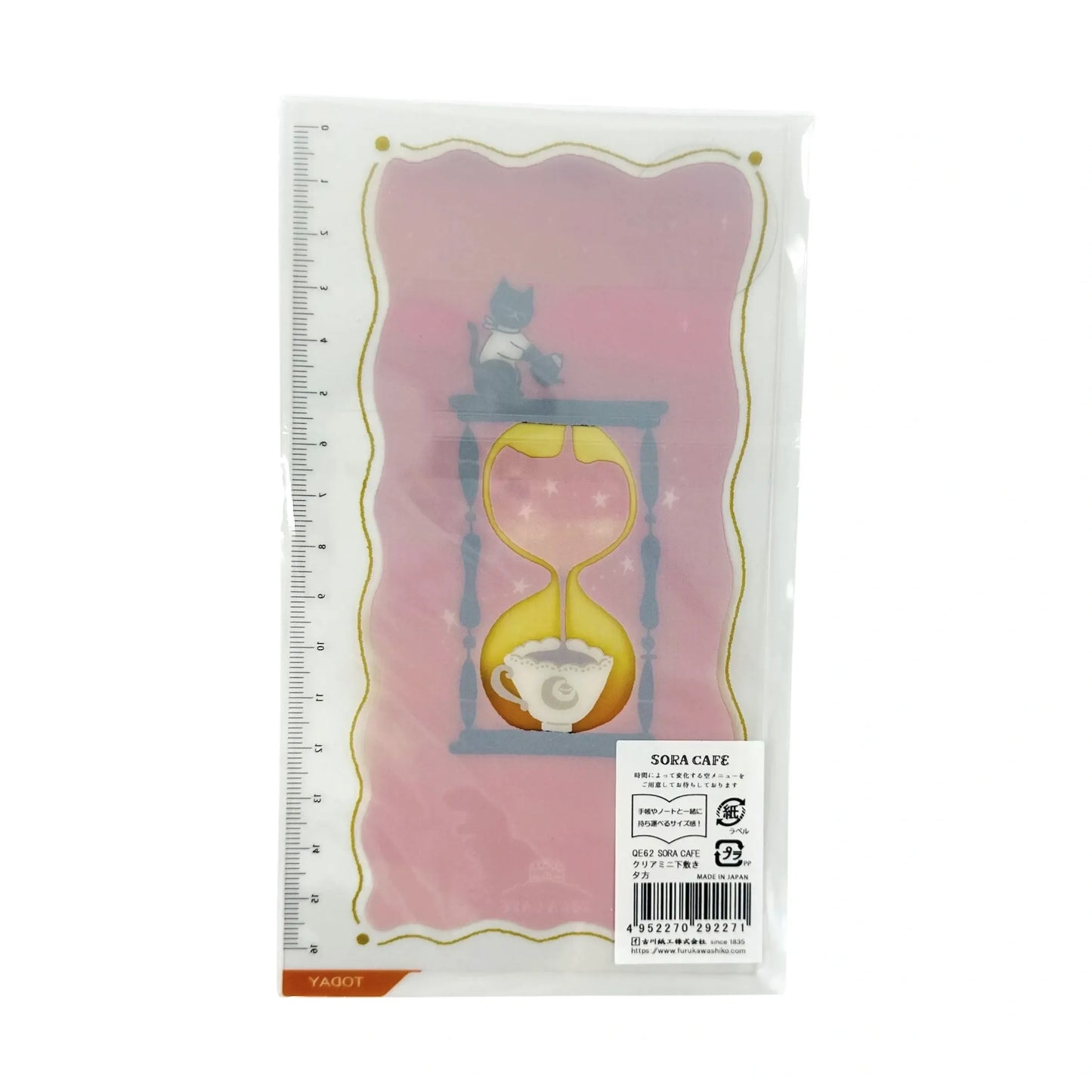 FURUKAWASHIKO-SORA-CAFE-HOURGLASS-COFFEE-MINI-DESK-PAD