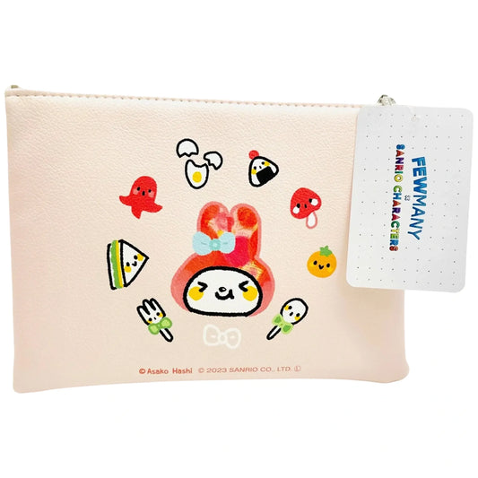 SANRIO-FEWMANY-BIG-ZIP-POUCH-ASAKOHASHI-MY-MELODY