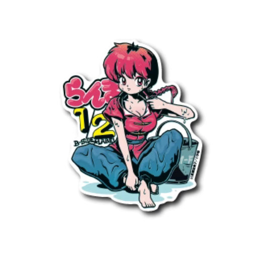 B-SIDE LABEL x RUMIC WORLD: STICKER - RANMA 1/2 (RANMA)