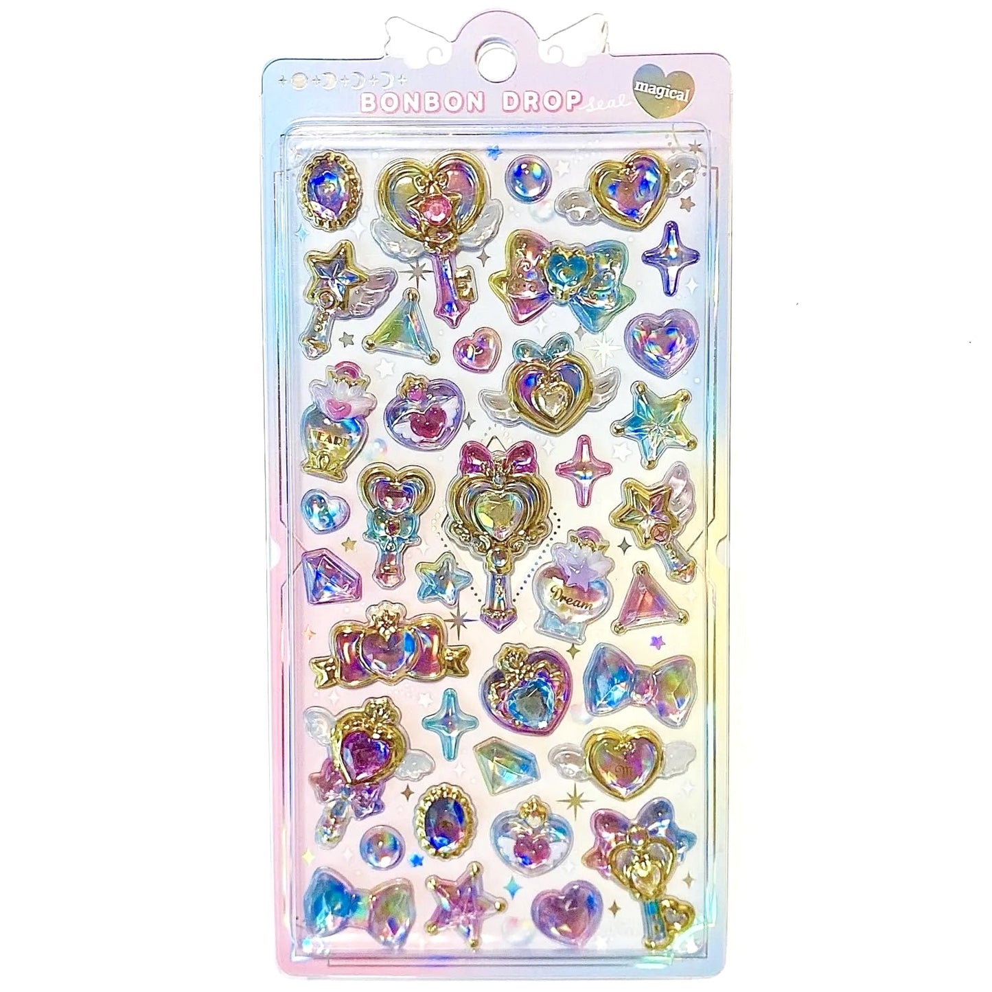 BONBON DROP: 3D JELLY SEALS / STICKERS (AURORA BLUE 2026)