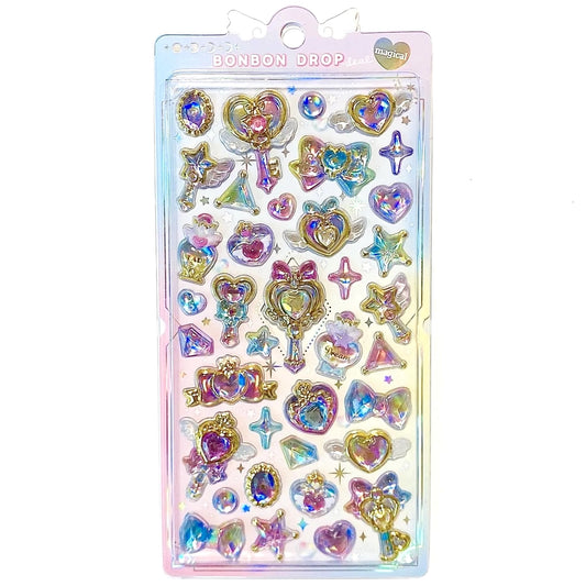 BONBON DROP: 3D JELLY SEALS / STICKERS (AURORA BLUE 2026)