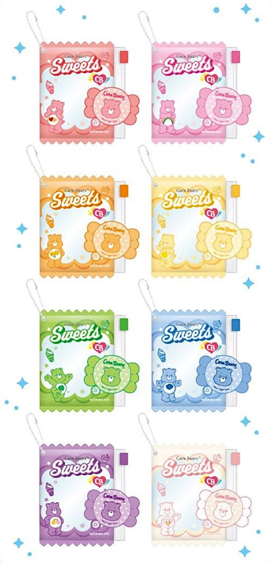 CARE BEARS: CASE KEYCHAIN WITH STICKER (BLIND)