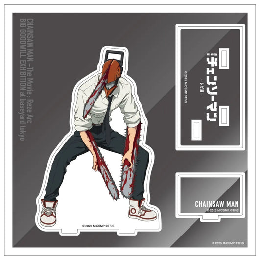 CHAINSAW MAN MOVIE: REZE ARC - EXHIBIT BASEYARD TOKYO - ACRYLIC STAND (CHAINSAW MAN) STANDING