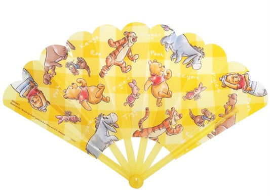 DISNEY: DAISO - WATERPROOF FOLDING FAN (WINNIE THE POOH)