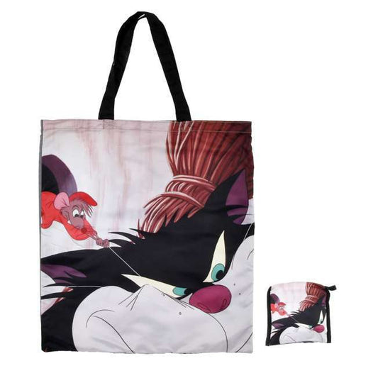 DISNEY STORE JAPAN: CINDERELLA - ECO BAG (LUCIFER W/ JAQ)