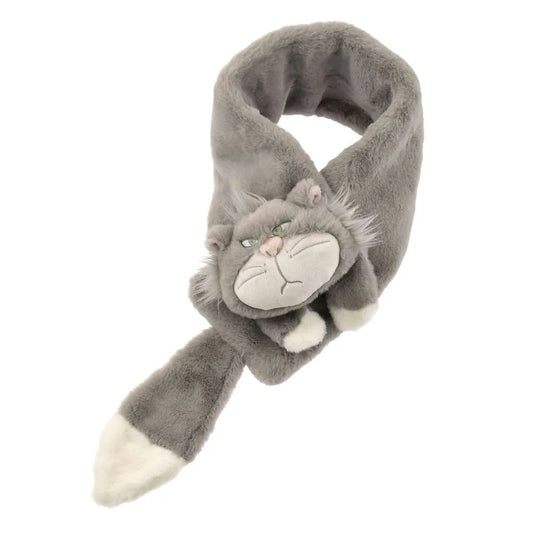 DISNEY-JAPAN-STORE-CINDERELLA-LUCIFER-CAT-WINTER-SCARF