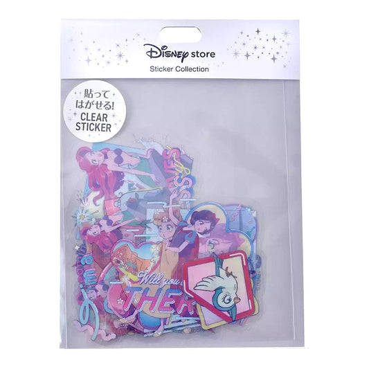 DISNEY-JAPAN-STORE-CLEAR-STICKERS-PRINCESS