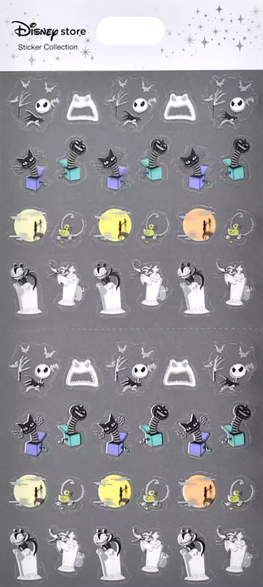 DISNEY STORE JAPAN: DIARY STICKERS- NIGHTMARE BEFORE CHRISTMAS