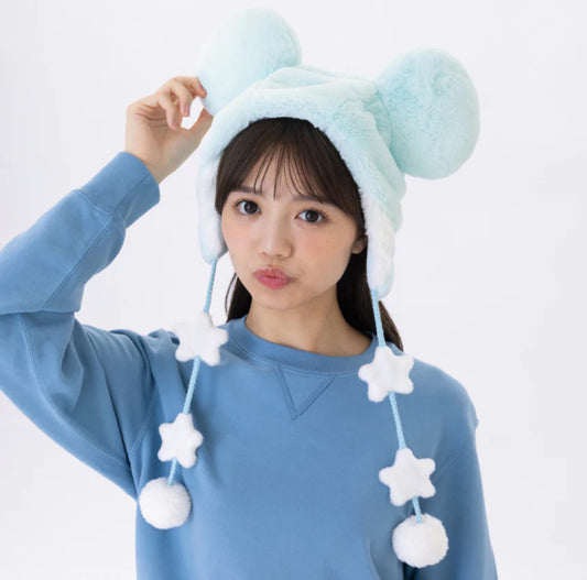 DISNEY: TOKYO DISNEY RESORT - DREAMY PASTEL MICKEY FAN CAP (BLUE)