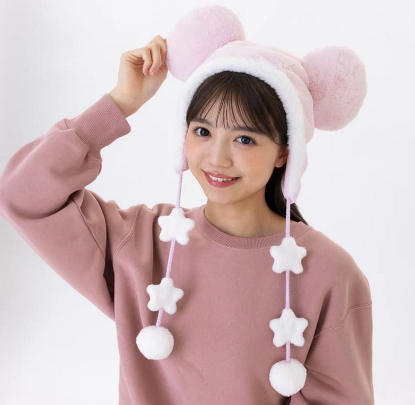 DISNEY: TOKYO DISNEY RESORT - DREAMY PASTEL MICKEY FAN CAP (PINK)