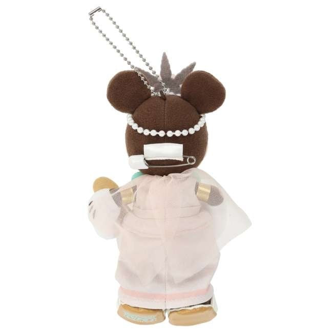 DISNEY: TOKYO DISNEY RESORT - MERMAID LAGOON 24TH ANNIVERSARY - PLUSH KEYCHAIN (MINNIE MOUSE)
