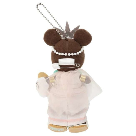 DISNEY: TOKYO DISNEY RESORT - MERMAID LAGOON 24TH ANNIVERSARY - PLUSH KEYCHAIN (MINNIE MOUSE)