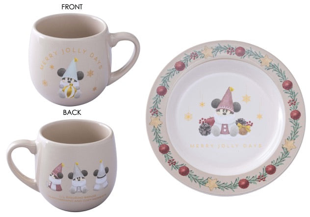 DISNEY: TOKYO DISNEY RESORT - MERRY JOLLY DAYS 2025 (MUG AND SAUCER SET)