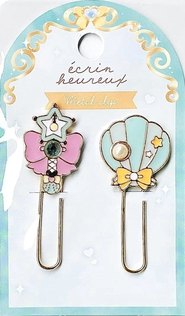ECRIN HEUREUX: METAL CLIPS - OCEAN