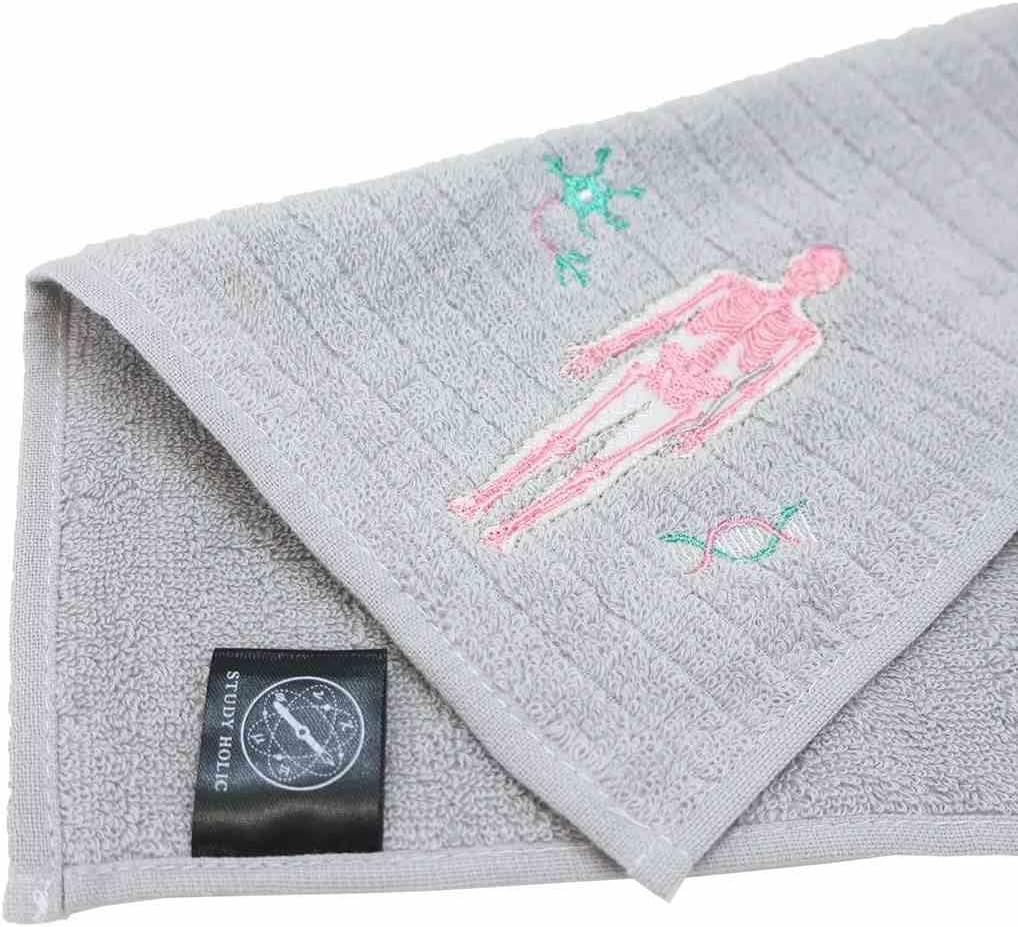 GREENFLASH: STUDY HOLIC - MINI TOWEL (HUMAN BIOLOGY)