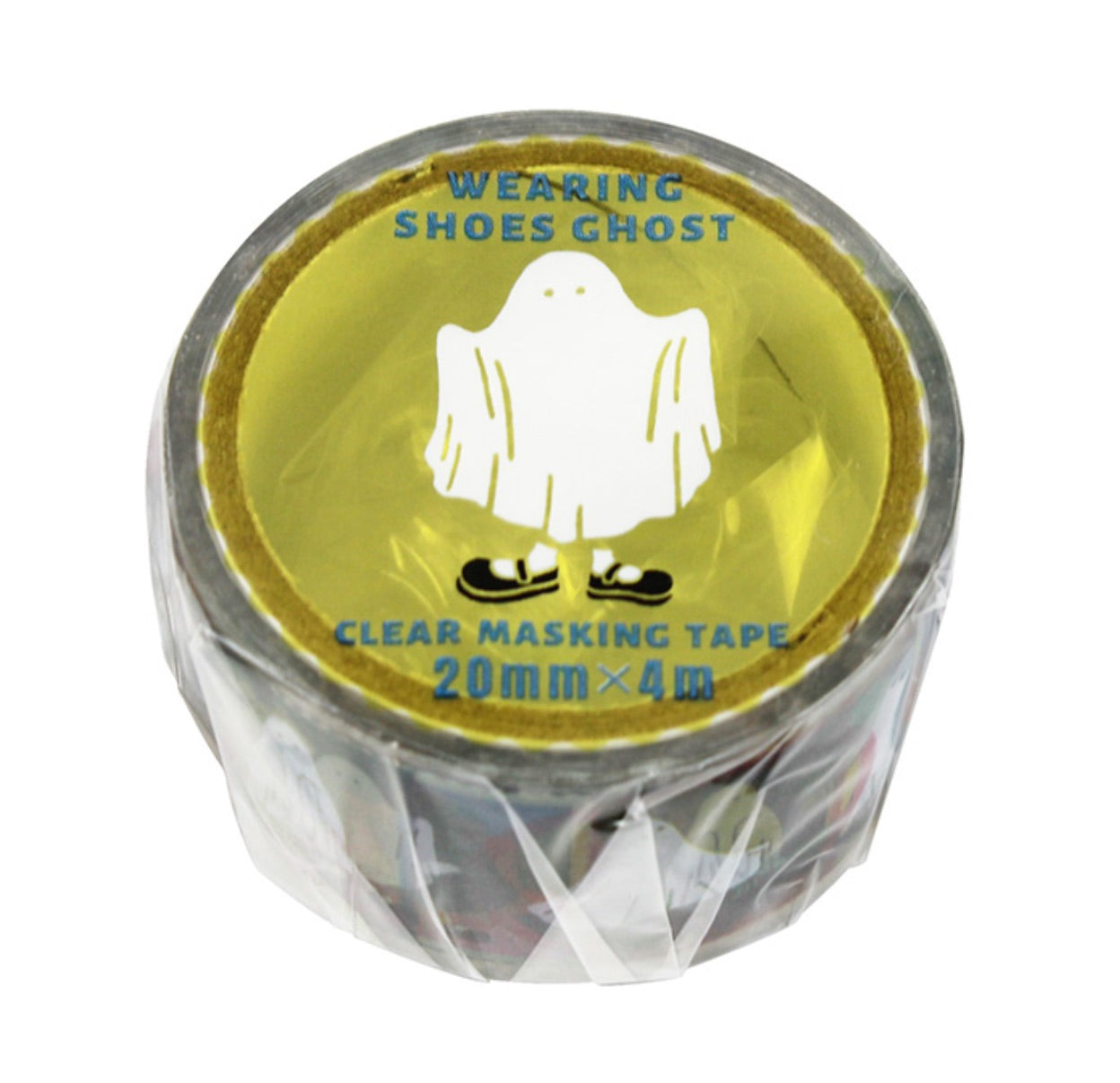 GREENFLASH: WEARING SHOES GHOST - WASHI TAPE (YELLOW)