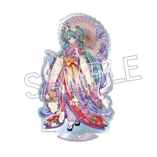 HATSUNE MIKU: HYAKKI YAGYO - ACRYLIC STAND - WHITE FOX (LARGE)