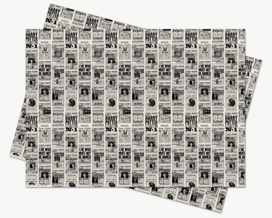 HOUSE-OF-MINALIMA-HARRY-POTTER-GIFT-WRAPPING-PAPER-THE-DAILY-PROPHET