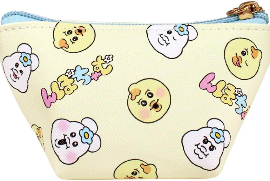 KAWAISOUNI-NPOCHAMU-MINI-ZIP-POUCH-YELLOW
