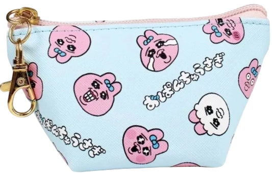 KAWAISOUNI-RABBIT-MINI-ZIP-POUCH-BLUE