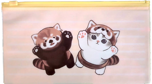 MOFUSAND: ZIP PENCIL CASE - MOFUSAND W/ RED PANDA
