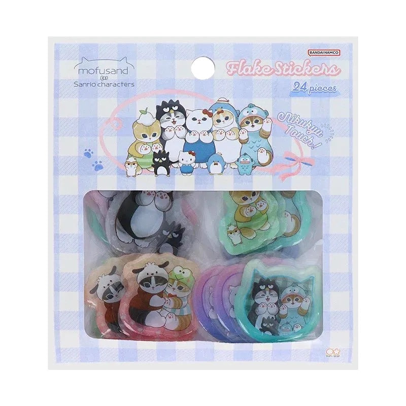 MOFUSAND X SANRIO: FLAKE STICKERS (BLUE)