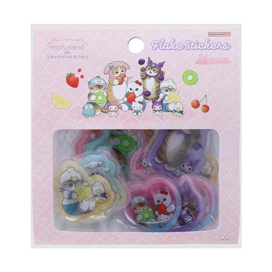 MOFUSAND X SANRIO: FLAKE STICKERS (PINK)