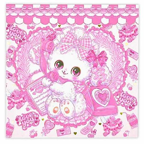 FUMIKA-AMENOMORI-MEMO-PAD-PINK-PUPPY