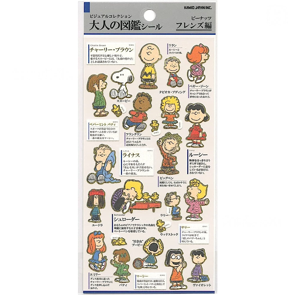PEANUTS-KAMIO-STICKERS-BLUE